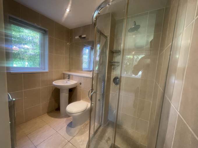Shower Room at the 2-Bed 2-Bathroom Apartment, Anson House