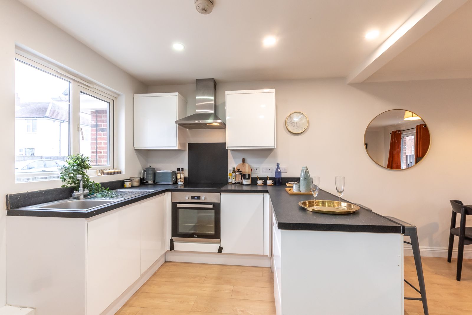Kitchen at the 3-Bed House, Smyth Villas