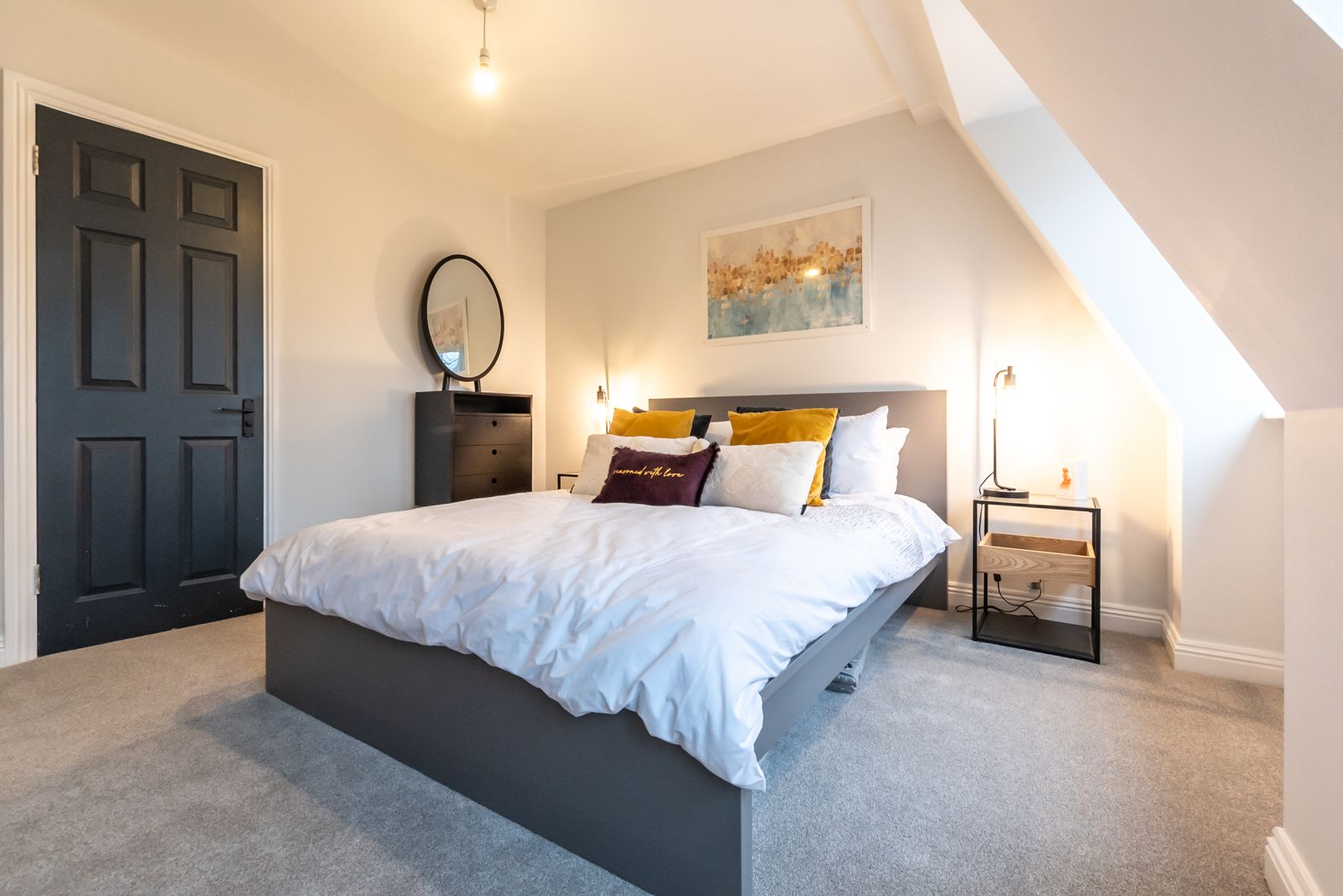 Top Floor Bedroom at the 3-Bed House, Smyth Villas