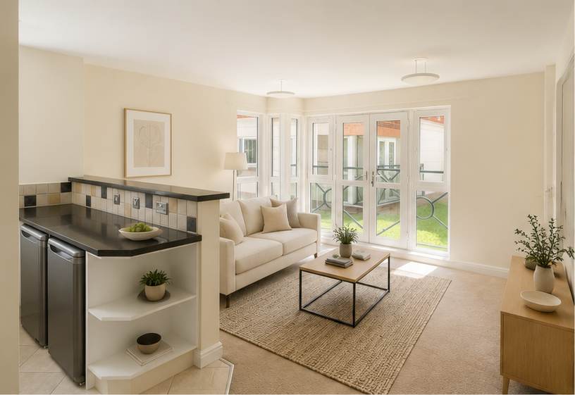 2-Bed 2-Bathroom Apartment, Anson House — contractor accommodation near Fawley Refinery