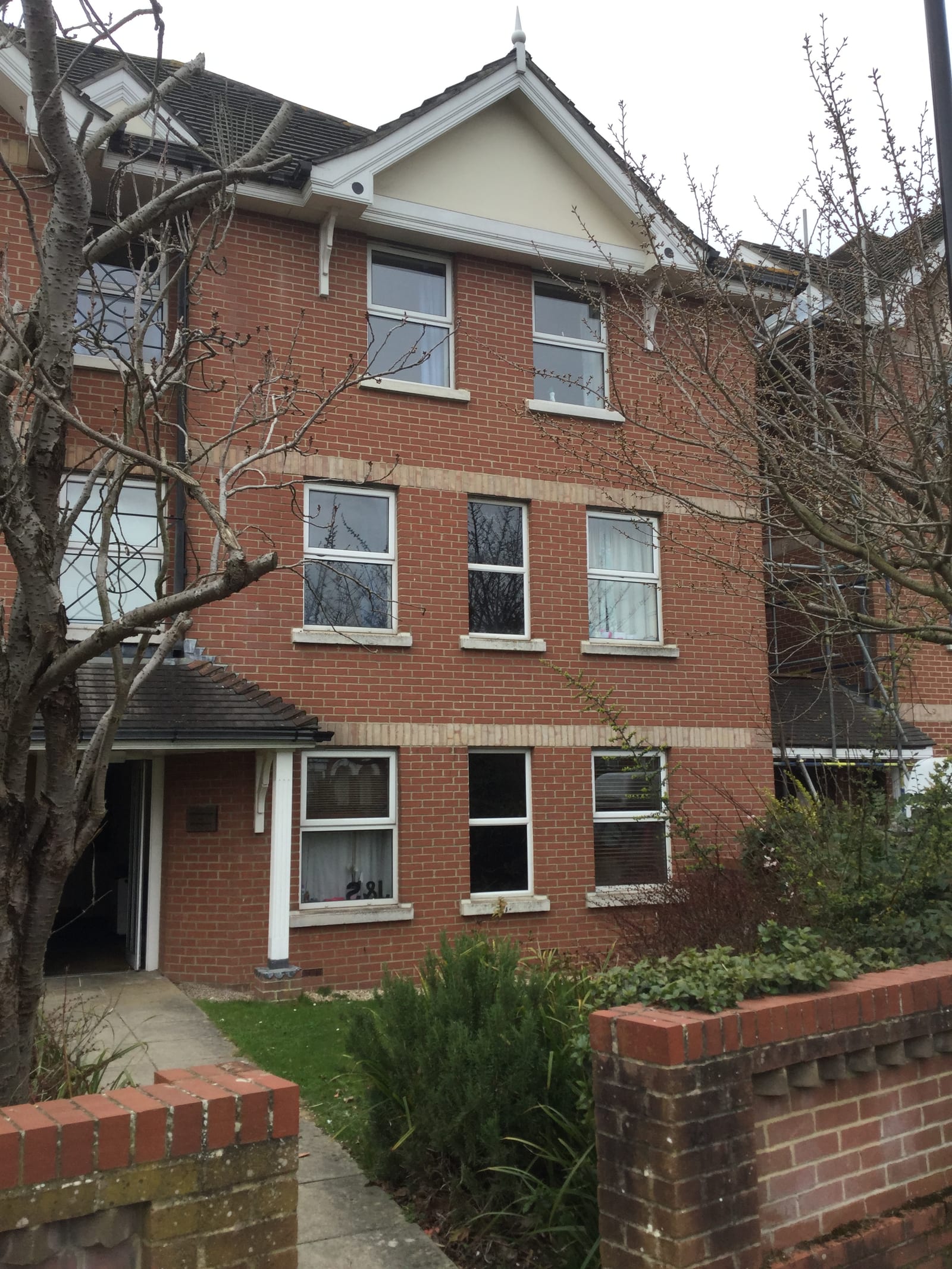 Property Exterior at the 1-Bed Ground Floor Flat, Daneway House